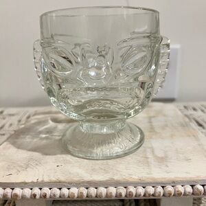 Clear Glass Tiki Mug